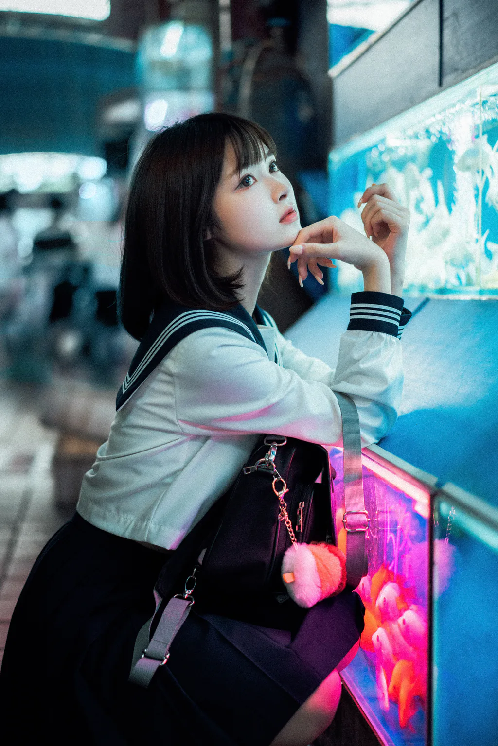 图片[2]-[YITUYU艺图语]2023.02.27 金鱼jk 河豚抚子[25+1P/371MB]-美图