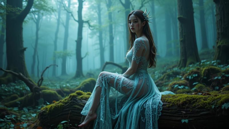 AI Video 004 Celestial TTRPG Meditation Music featuring Divine Goddesses[1V/506MB]-美图