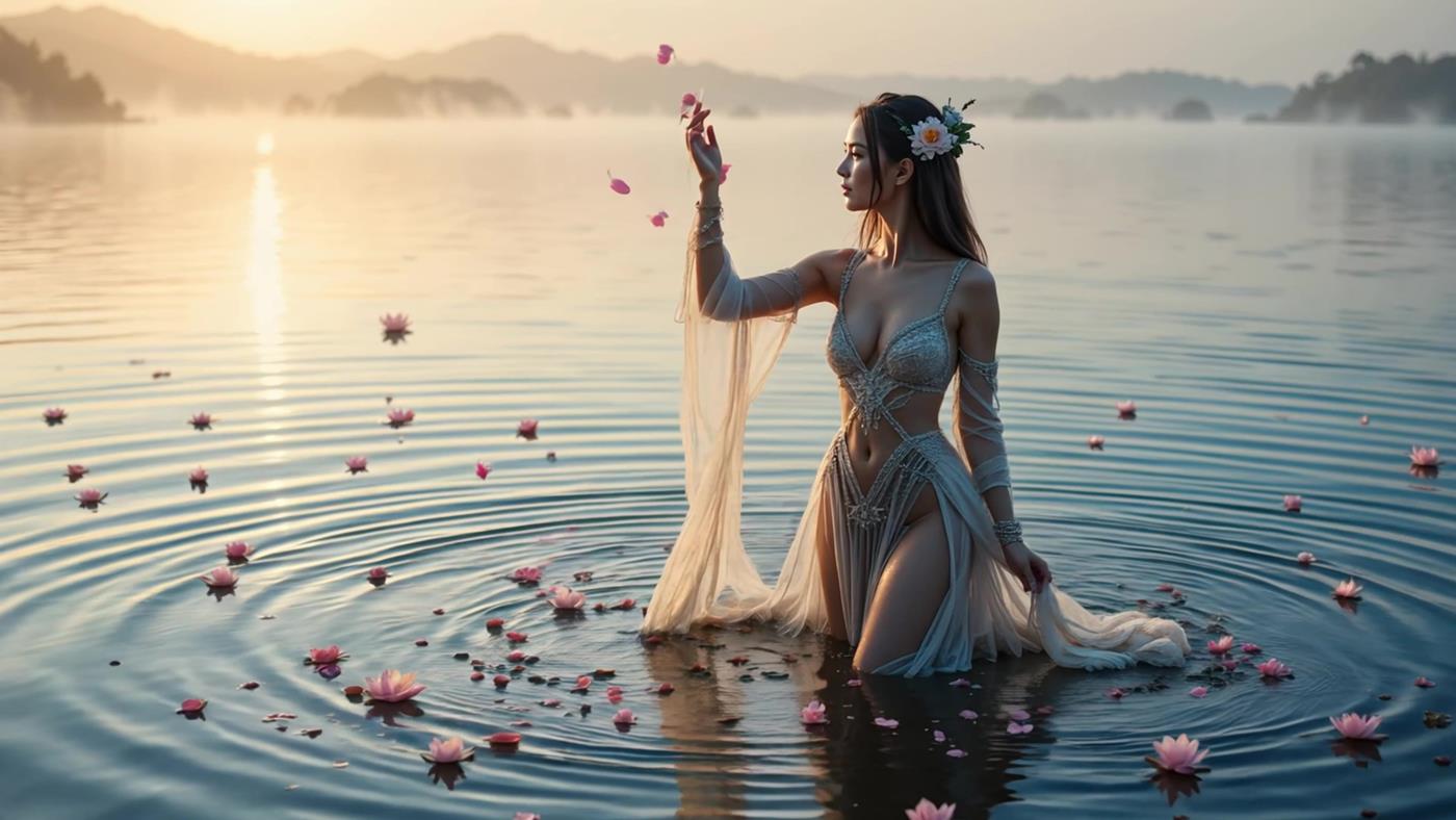 图片[4]-AI Video 016 Enchanting TTRPG Fantasy Music featuring Divine Goddesses[4K/1V/536MB]-美图