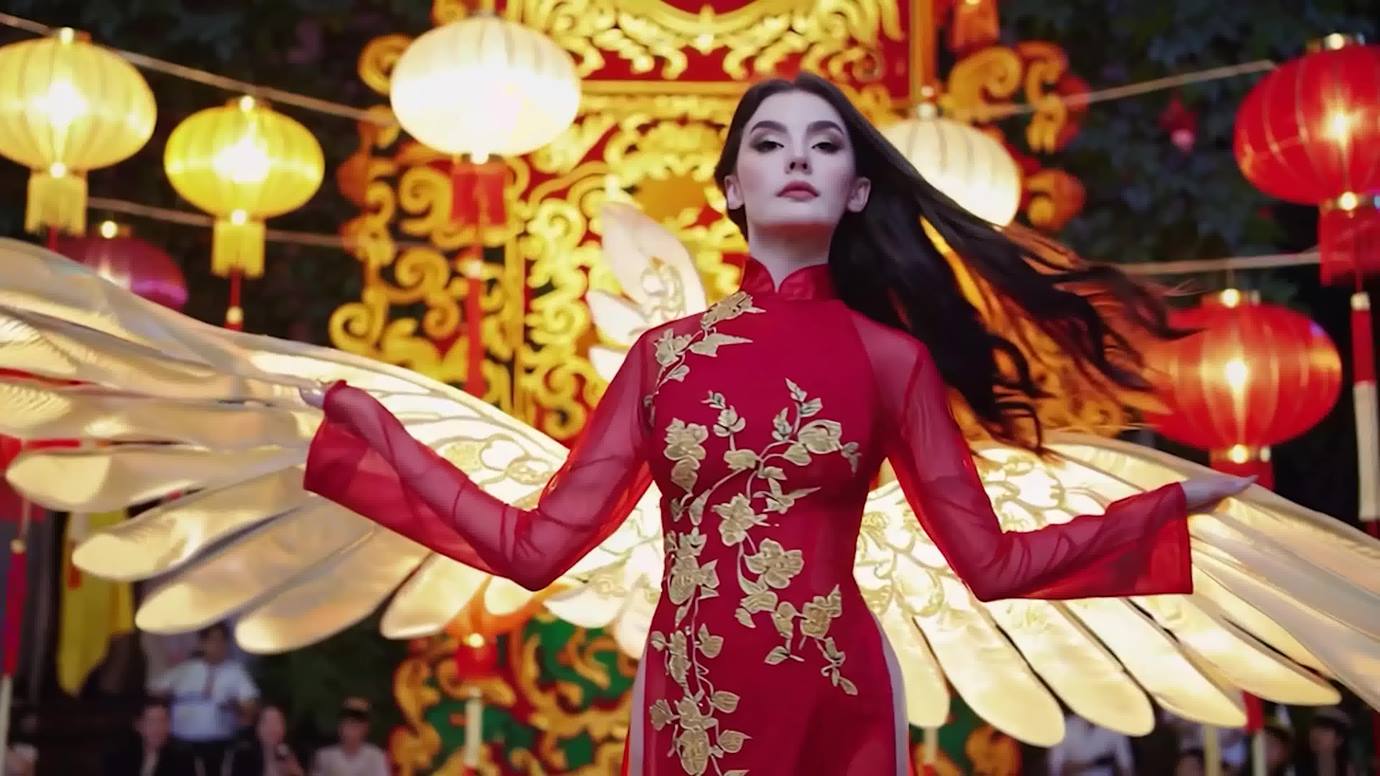 图片[1]-AI Video 049 Xuân Về Trong Nắng Sớm (POP EDM DANCE when Tet Tradition Ao Dai Meet Bikini Supermodel dance)[4K/1V/298MB]-美图