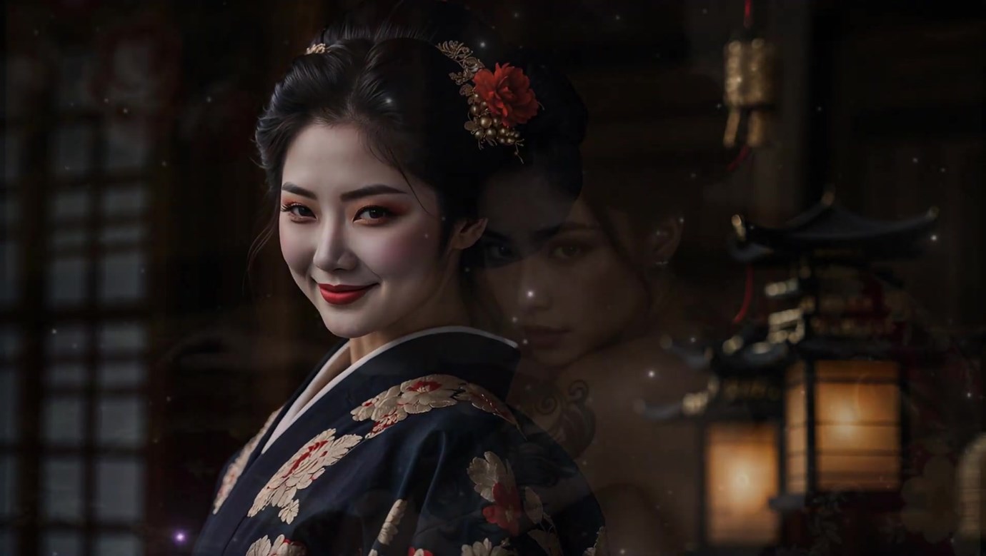 图片[1]-AI Video 068 GEISHA-The Night She Waited Dreamy Soul Music Healing Music of Love and Emotion[1V/807MB]-美图