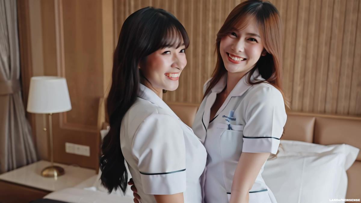 图片[1]-AI VIDEO 085 THE ANGEL’S SECRET FASHION SHOW #32 YOUR PRIVATE NURSES WILL HEAL YA[4K1V/366MB]-美图