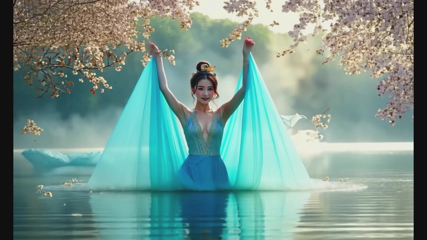 图片[3]-AI VIDEO 087 MISTY DREAM 雾色の梦 _ Traditional Asian Vibes _ Official Music Video[4K/1V/188MB]-美图