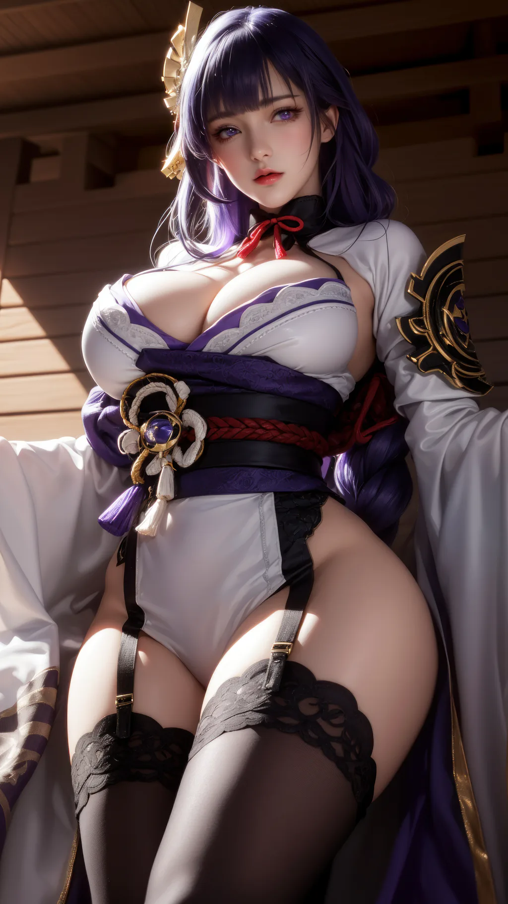 图片[4]-AI绘画 1001 雷电将军-AI女神[56P/538M]-美图